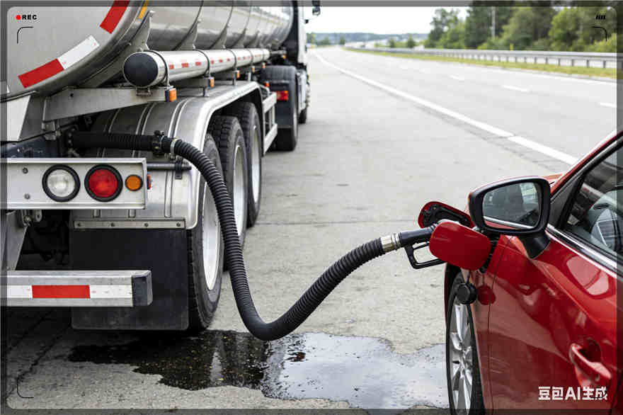 宁晋汽车救援送水案例